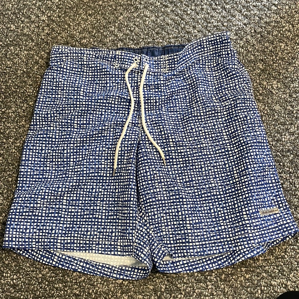 Swim trunks with net